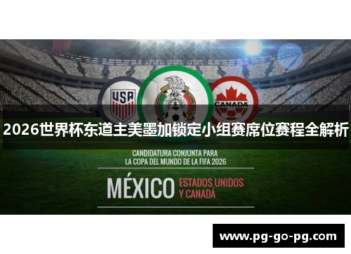 2026世界杯东道主美墨加锁定小组赛席位赛程全解析